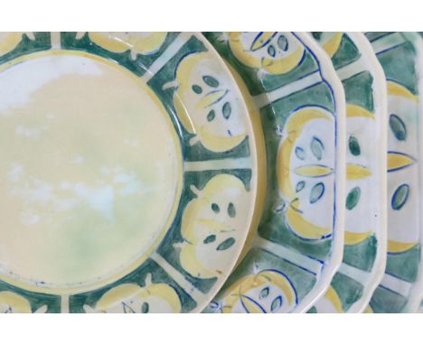 Royal Doulton Sir Frank Brangwyn R.A. R.W.S. R.B.A. dinnerware D5033 to include lidded tureens, 2 handled soup dishes, saucer
