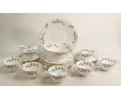 Wileman &amp; Co., Royal shape, 21 piece tea set, Pattern No 8309 (21) 