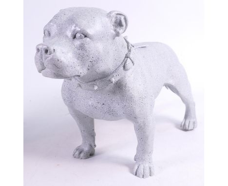 North Light large resin figure of a Staffordshire Bull Terrier, height 22cm. This was removed from the archives of the Wade f
