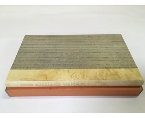 1.Wright (Christopher Buckland) To beauty: John Buckland Wright's work with Joseph Ishill of the Oriol Press, one of 246 copi
