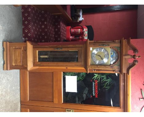 LONG CASE 8 DAY CLOCK, HAND BUILT BY G.C. SHEPHARD, NORWICH 1980 