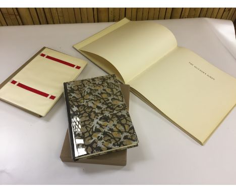 Stanbrook Abbey Press1.Robertson (Alec) Contrasts: the arts and religion, copy no. 38 of a run of 70 (out of 350) bound in qu