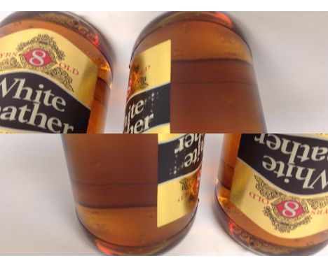 2 BOTTLES 1.5 LITRE 8 YEAR OLD WHITE HEATHER SCOTCH WHISKY