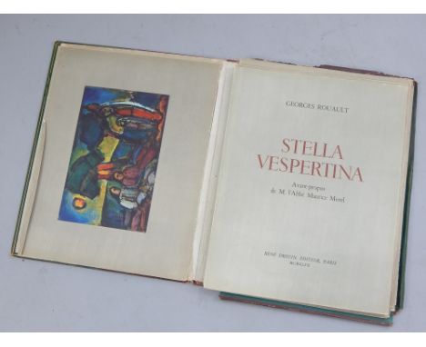 George Rouault, Stella Vespertina, 1947, folio book of prints