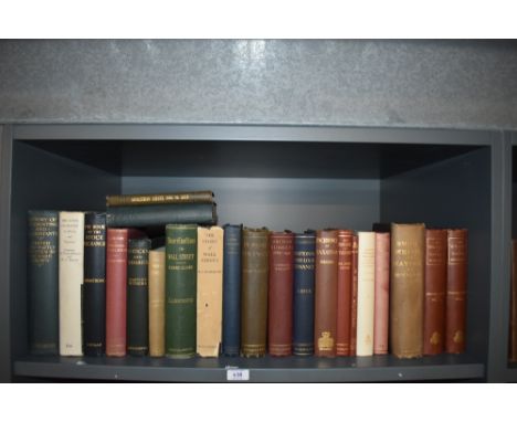 Economics and Financial History. A shelf. Includes; Smith's Wealth of Nations - the 1863 single volume edition with notes by 