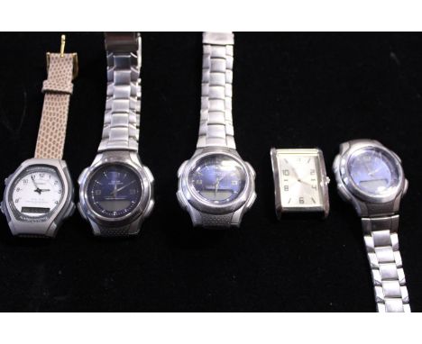 Four assorted Casio wrist watches 
