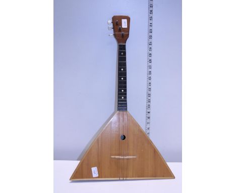 A vintage Russian three string Balalaika. shipping unavailable 