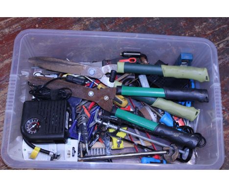 A selection of assorted tools and accessories, shipping unavailable 