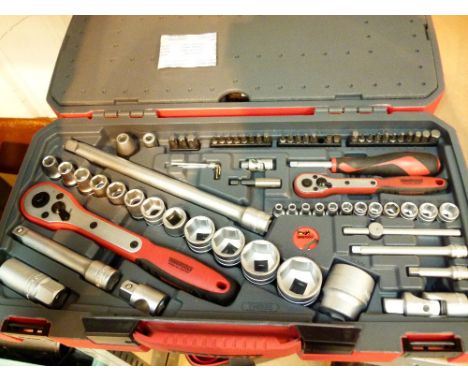 SOCKET & SPANNER SET. Teng tools complete socket and spanner set
