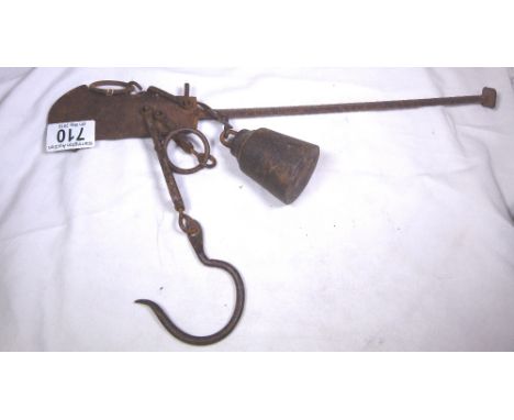 FRENCH SCALES. Antique French weighing scales