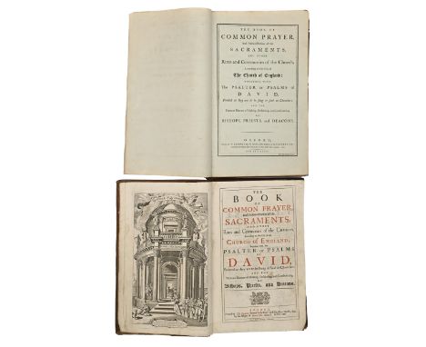 The Book of Common Prayer, [...] Together with the Psalter or Psalms of David [...],&nbsp;London: Printed by John Baskett, et