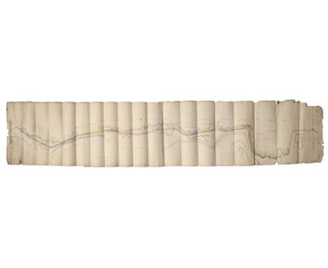 Scotland; Trade and Transport. [Crinan Canal, Argyll and Bute] Plan of the part of the Canal from Oakfield March to the Inten