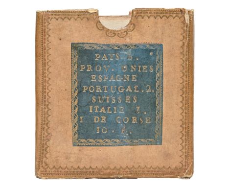 Cartography. Jean Lattré (1743-1793; engraver and publisher), a cased collection of ten 18th c European maps, comprising&nbsp