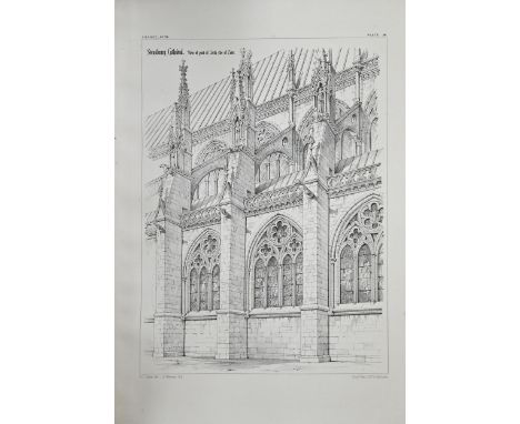 Architecture &amp; Gardening. Ernest George's Sketches, German and Swiss: Being pen-and-ink drawings, transferred by Cowell's