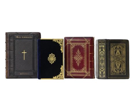 Bindings. [Manuscript]: The Book of Common Prayer/Holy Communion, E. Hornby, Christmas, 1859, red-ruled, [41]ff hand-scrivene