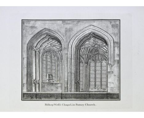 London. Lysons (Rev. Daniel), The Environs of London, two volumes issued and bound as four parts as per, second edition, [wit