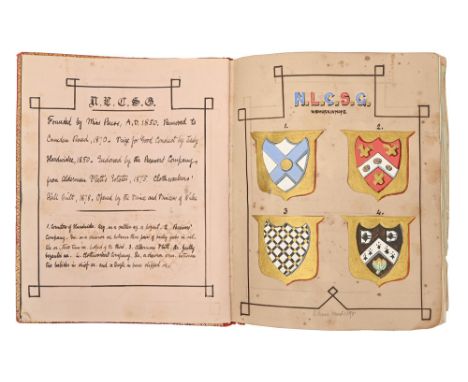 An illustrated friendship album-commonplace book, Florence Hursthouse, n.d. [early 20th c and later],&nbsp;illustrated throug