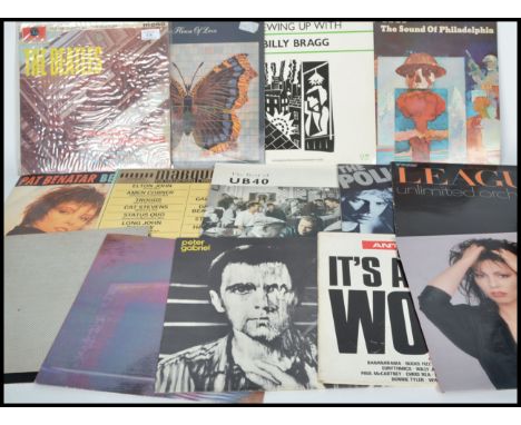 Vinyl Records - A good collection of Long Play / LP vinyl album records to include varios artists to include The Beatles, The