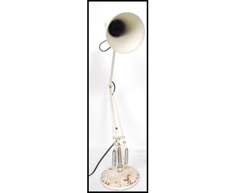 A vintage retro 20th century industrial post war vintage Herbert Terry and Sons Ltd original anglepoise lamp from the mid cen
