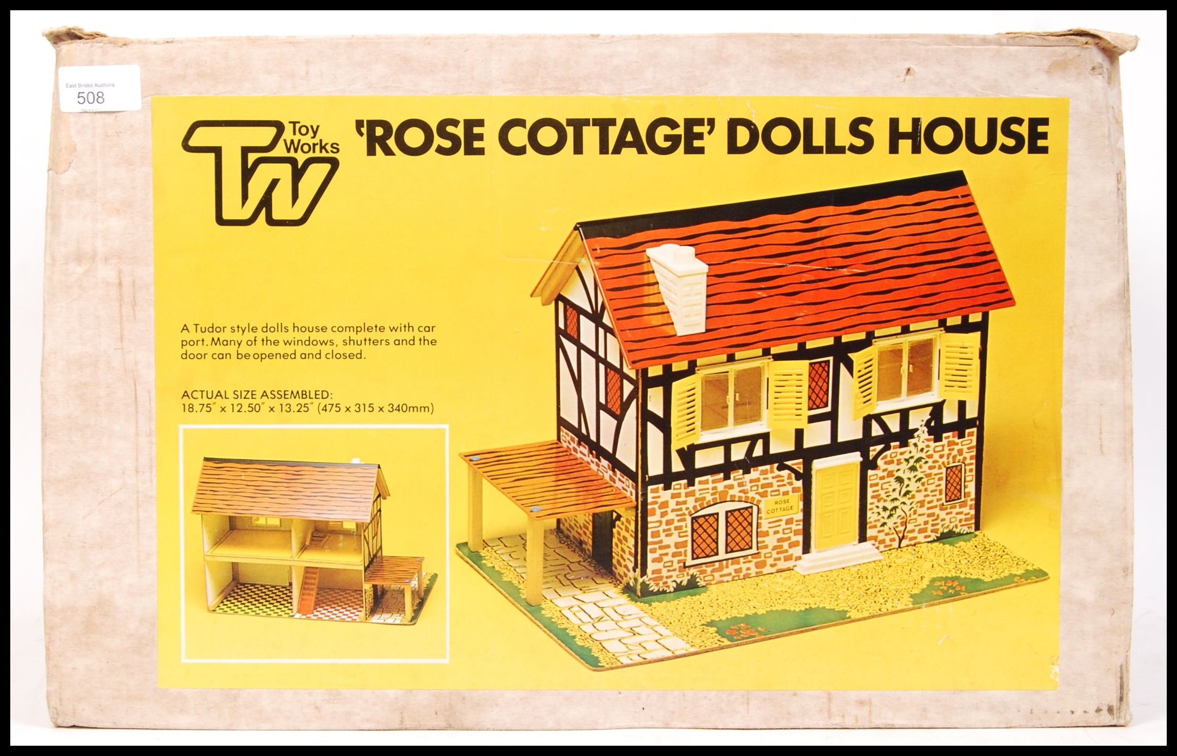 rose cottage wooden dolls house