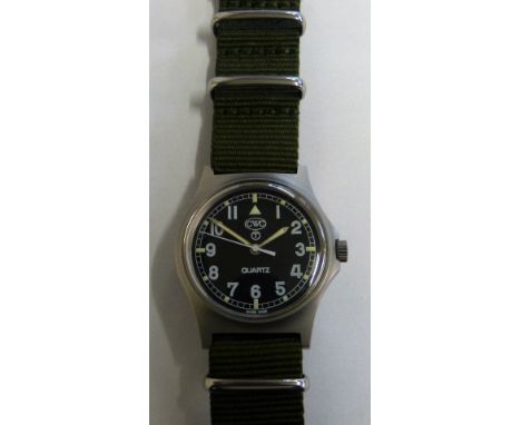 A CWC military quartz wristwatch, 0758, British Army, 1997, Kosovo War