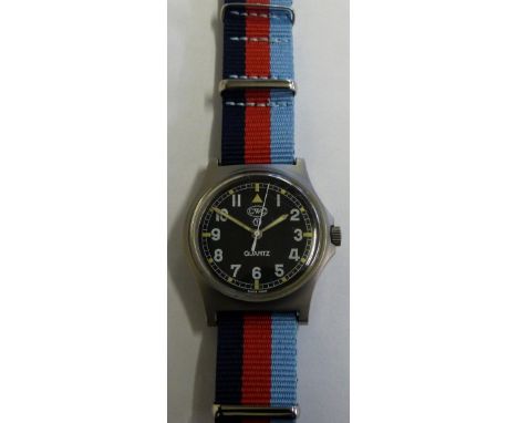 A CWC military quartz wristwatch, 4827, British Army, 1998, Kosovo War