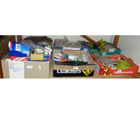 Electrical fittings, accessories, tools, bottle jack, locks, tool maker's surface gauge etc.