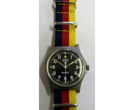 A CWC military quartz wristwatch, 3041, British Army, Kosovo War