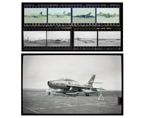*Aviation negatives. A collection of over 10,000 black & white and colour negatives,  consisting of approximately 6,000 35mm 