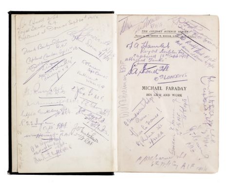 WWI - POW Camp. A group of approximately 85 autographs of British, French and Italian officers and soldiers interned at Rasta