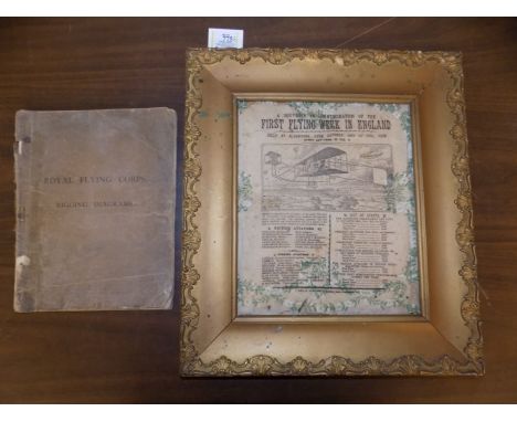 *Early Aviation. A Souvenir in Commemoration of the First Flying Week in England, Held at Blackpool from October 18th to 26th