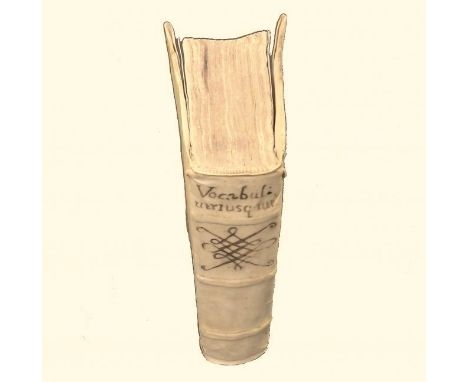 [Canon law, Dictionaries] Nebrija, 1567 A SCARCE EDITION OF AN IMPORTANT SIXTEENTH-CENTURY LAW DICTIONARYNebrija, Elio Antoni