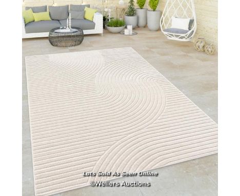 PACO COLLECTION COT 233 CREAM 200X290 RUG / SOME WAREHOUSE MARKS - SEE IMAGES (COLLECTION LOCATION: GUILDFORD) / W2