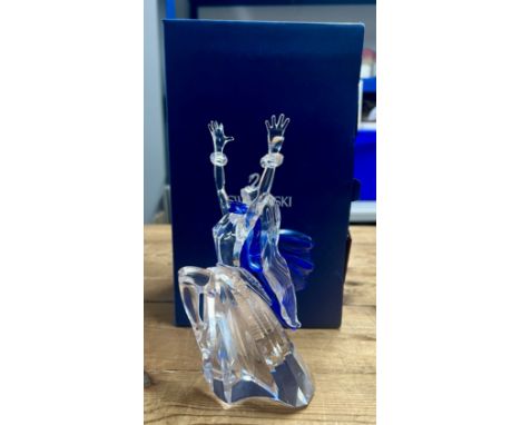 Swarovski Crystal Glass, Magic Of The Dance - Isadora 2002, boxed.