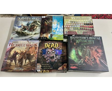 A collection of fantasy role-playing games (RPG's) and a painting set, to include 'Perdition's Mouth Abyssal Rift- Revised Ed