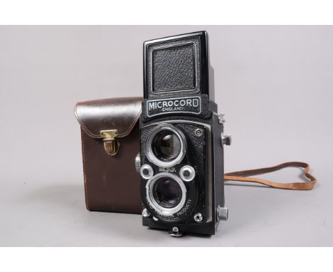 A MPP Microcord II TLR Camera, serial no 7944, body G-VG, slight dust to mirror, shutter working, Ross Xpres 77.5mm f/3.5 len