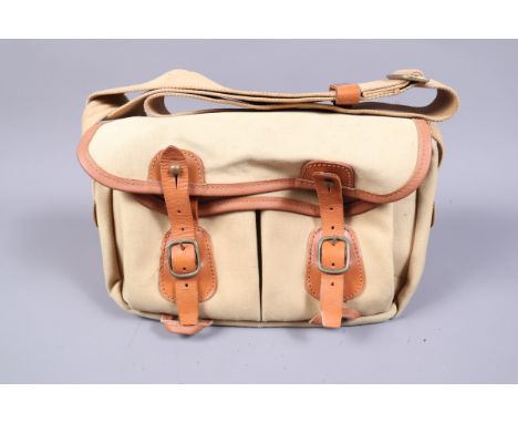 A Small Billingham Camera Bag, M Billingham, Lye Stourbridge, 30L x 17W x 18H cm Aprreox, two front pockets, two inner pocket