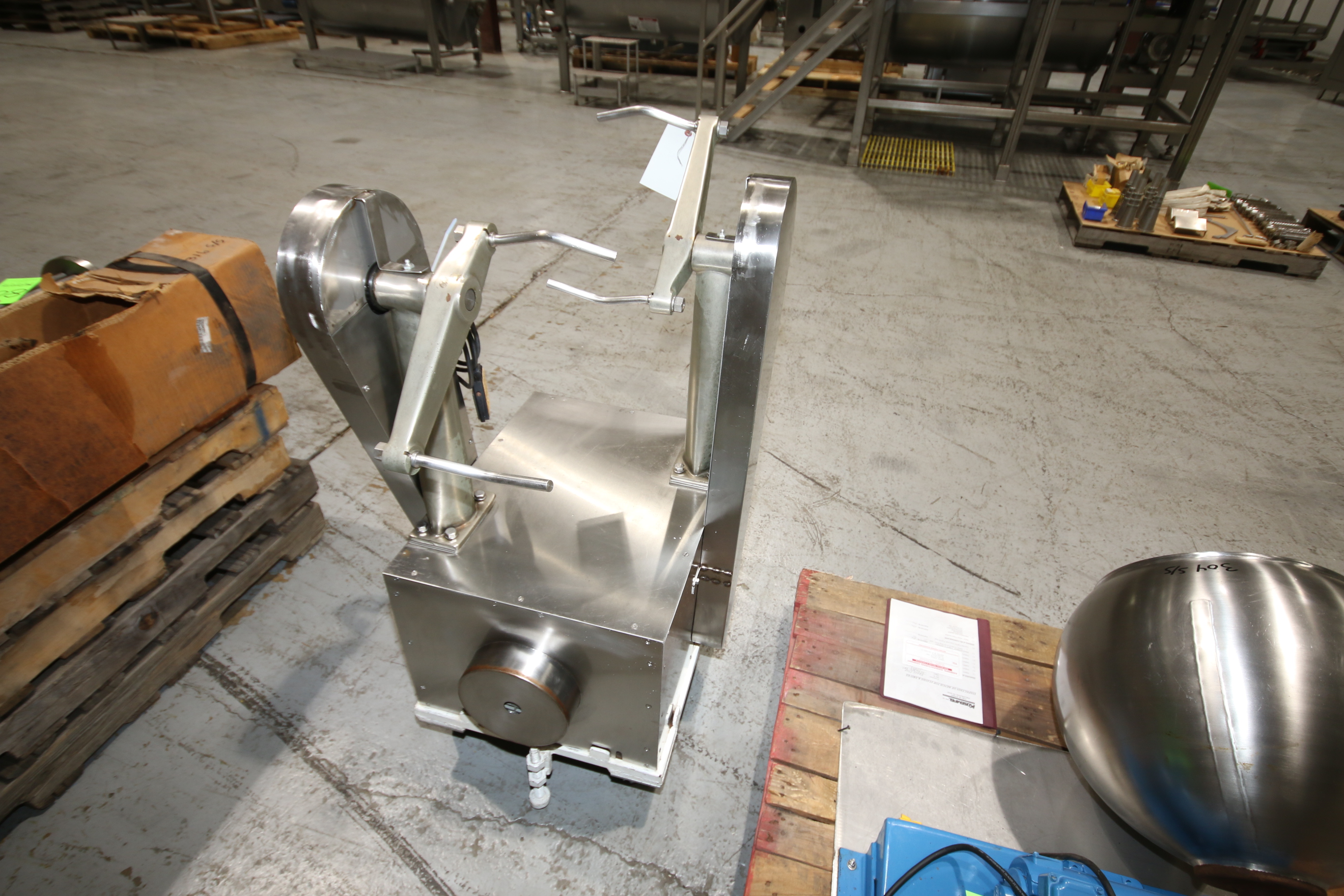 National Equipment Portable S/S Taffy Pulling Machine, Model WF443, S/N