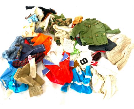 Selection of Vintage 1970s action man clothing