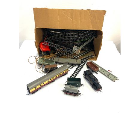 Triang train track, model pieces etc 