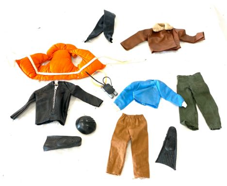 Selection of Vintage 1970s action man clothing