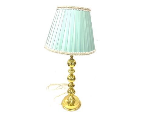 Vintage brass lamp, untested 