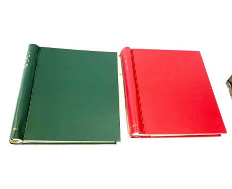 2 Vintage stamp albums