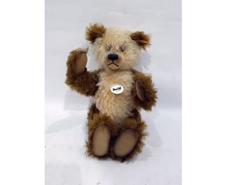 Steiff brown and white teddy bear 