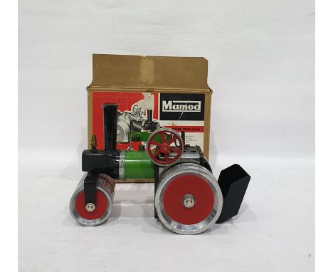 Mamod tinplate stationary steam engine (boxed) Steam Roller SR1Please see photographs.&nbsp;