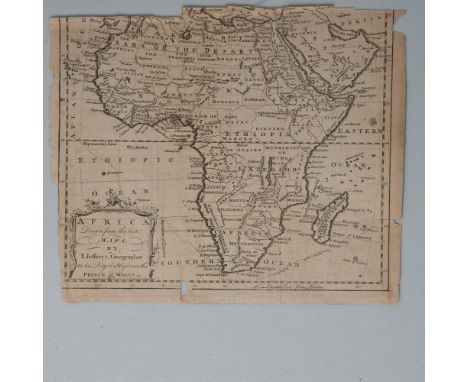 Fascinating historical engraved map originally drawn by prolific 18th-century geographer T. Jefferys. The map shows not only 