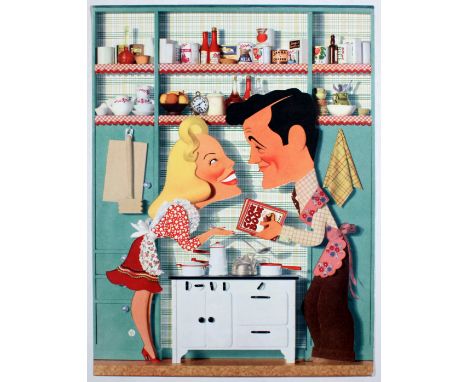 Original vintage movie trade ad for the 1945 Metro-Goldwyn-Mayern romantic comedy film The Sailor Takes a Wife directed by Ri