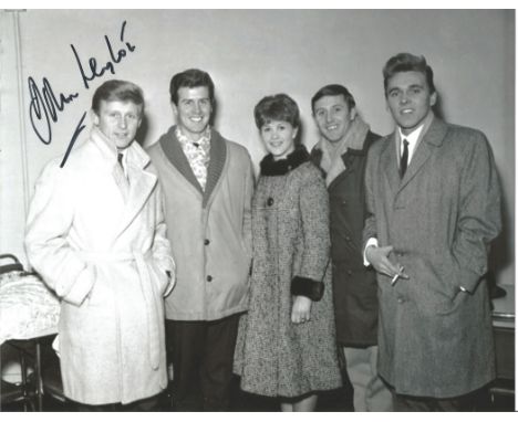 Music John Leyton signed 10 x 8 inch b/w photo. Good condition. All autographs come with a Certificate of Authenticity. We co