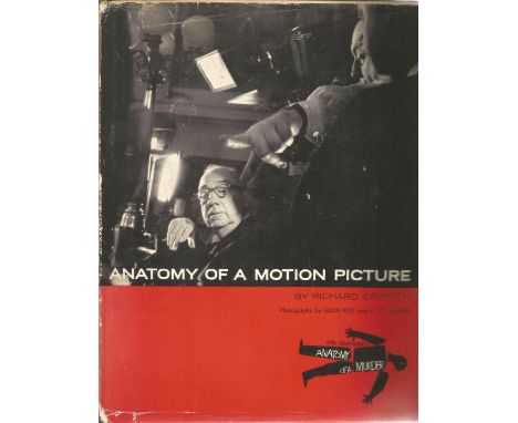 Anatomy of A Motion Picture by Richard Griffith Hardback Book 1959 First Edition published by St Martin's Press some ageing g