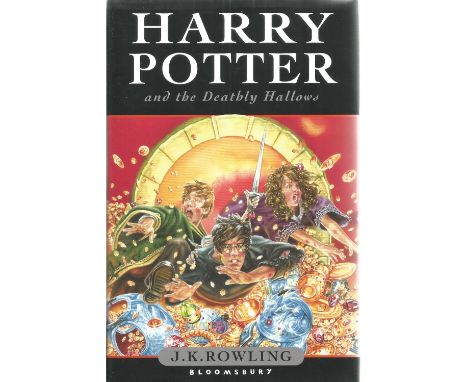 Harry Potter and the Deathly Hallows by J K Rowling First Edition 2007 Hardback Book published by Bloomsbury Publishing Plc g